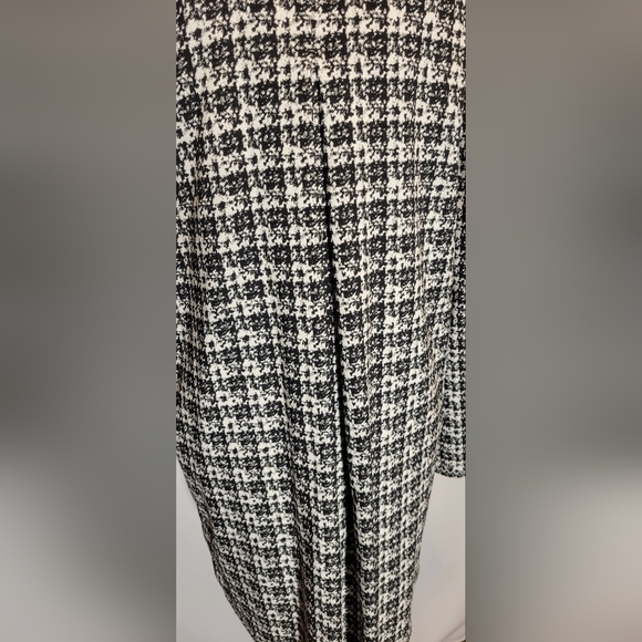 Max Studio Houndstooth Duster Jacket | NWT | Sz. M - Picture 5 of 9